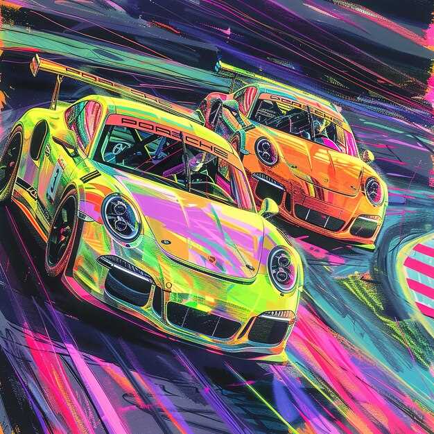 Iconic Liveries of Classic Porsche Race Cars
